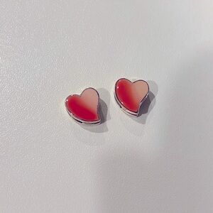 Pandora red heart charms